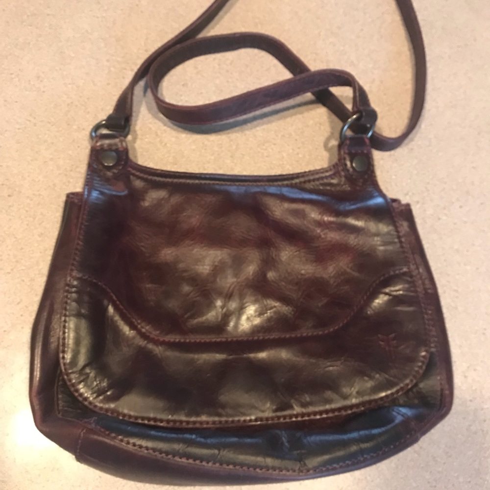 Frye crossbody leather purse